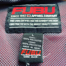 Load image into Gallery viewer, Vintage 90’s Fubu Windbreaker Jacket Men’s Large
