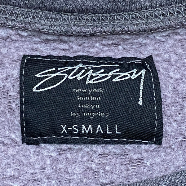 Vintage 90’s Stussy Drip Logo Sweatshirt Women’s XS