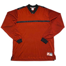 Load image into Gallery viewer, Vintage 90’s Nike Team Sports Center Check Long Sleeve Shirt Medium
