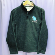 Load image into Gallery viewer, Vintage 90’s Disney Store Exclusive Eeyore Embroidered 1/4 Zip Fleece Jacket Women’s Small
