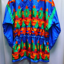 Load image into Gallery viewer, Vintage 80’s Lavon Aztec All Over Print Windbreaker Jacket Women’s Small
