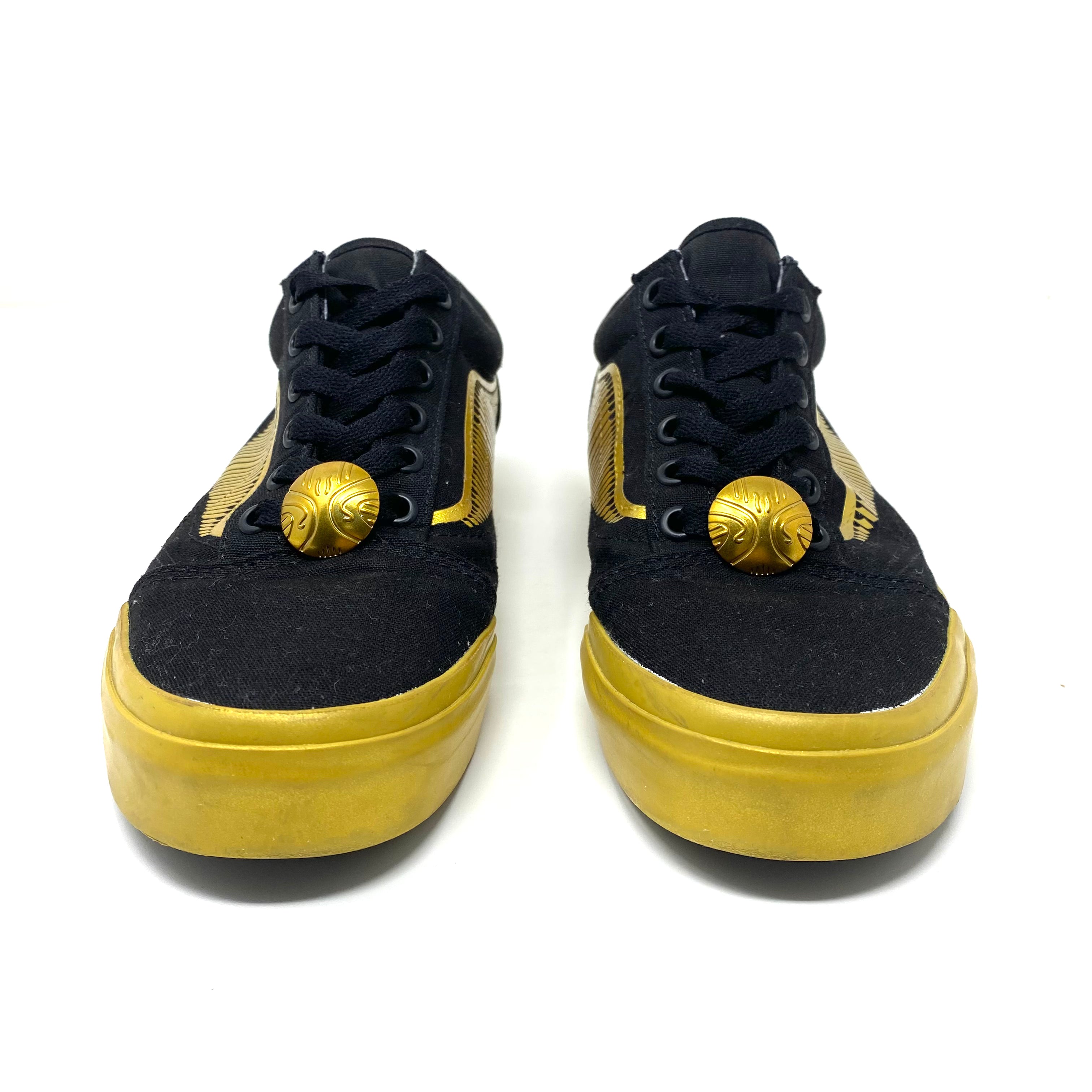 Vans x Harry Potter Golden Snitch Sneakers Men’s 5 Women’s 6.5