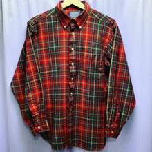 Load image into Gallery viewer, Vintage 60’s Pendleton Plaid Virgin Wool Button Up Shirt Men’s Large

