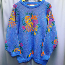 Load image into Gallery viewer, Vintage 80’s Esprit Sport Floral Sweater Women’s Medium
