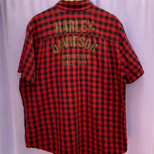 Load image into Gallery viewer, Harley Davidson 2010 Plaid Button Up Shirt XL
