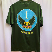 Load image into Gallery viewer, Vintage 80’s Aerosmith Aero Force One 87-88 Tour T-Shirt Men’s XL
