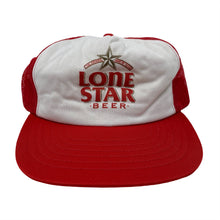 Load image into Gallery viewer, Vintage Lone Star Beer Trucker Hat

