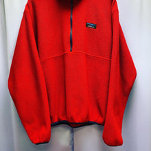 Load image into Gallery viewer, Vintage 90’s LL Bean 1/4 Zip Pullover Fleece Jacket Men’s Large
