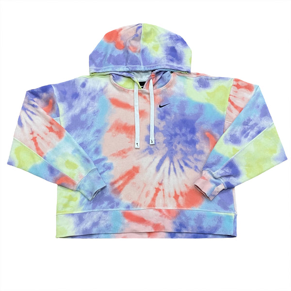 Nike Get Fit DA0890-580 French Terry Tie-Dye Hoodie XS