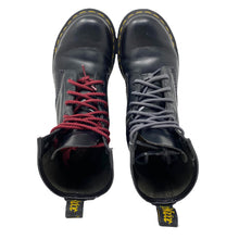 Load image into Gallery viewer, Dr. Martens Original 1460 Smooth Black Leather Lace Up Boots Women&#39;s Size 6
