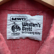 Load image into Gallery viewer, Vintage 90’s MWG Floral Pearl Snap Western Shirt Medium

