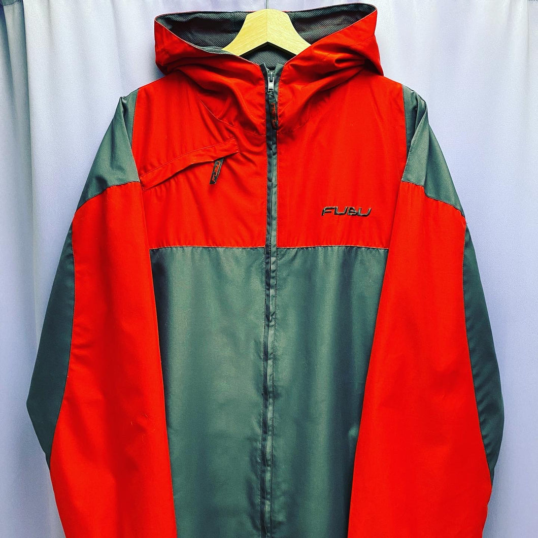 Vintage 90’s Fubu Windbreaker Jacket Men’s Large