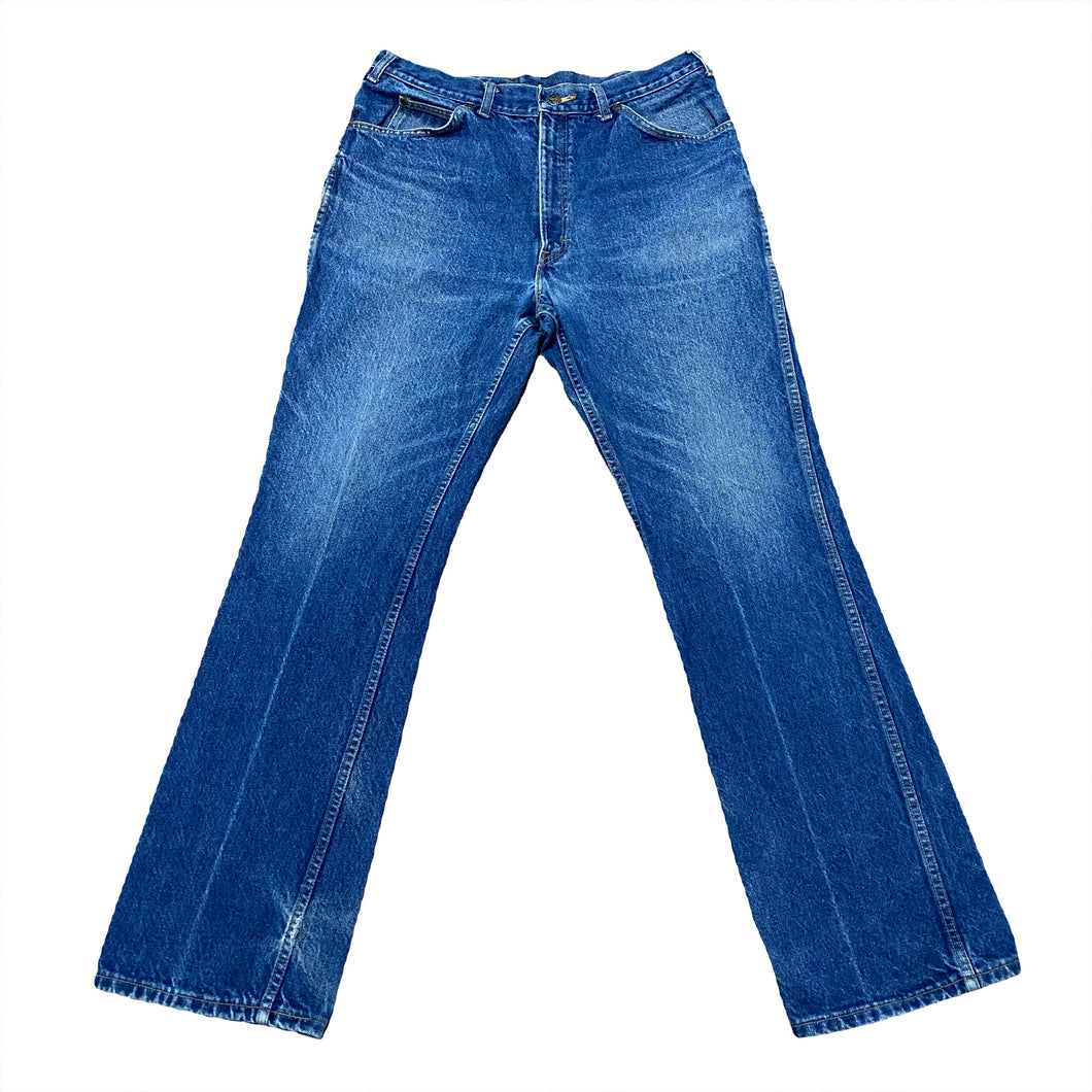 Vintage Lee Straight Leg Boot Cut Jeans 36x32