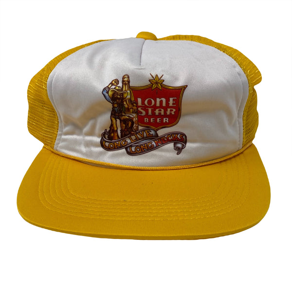 Vintage Lone Star Beer Long Live Long Necks Trucker Hat