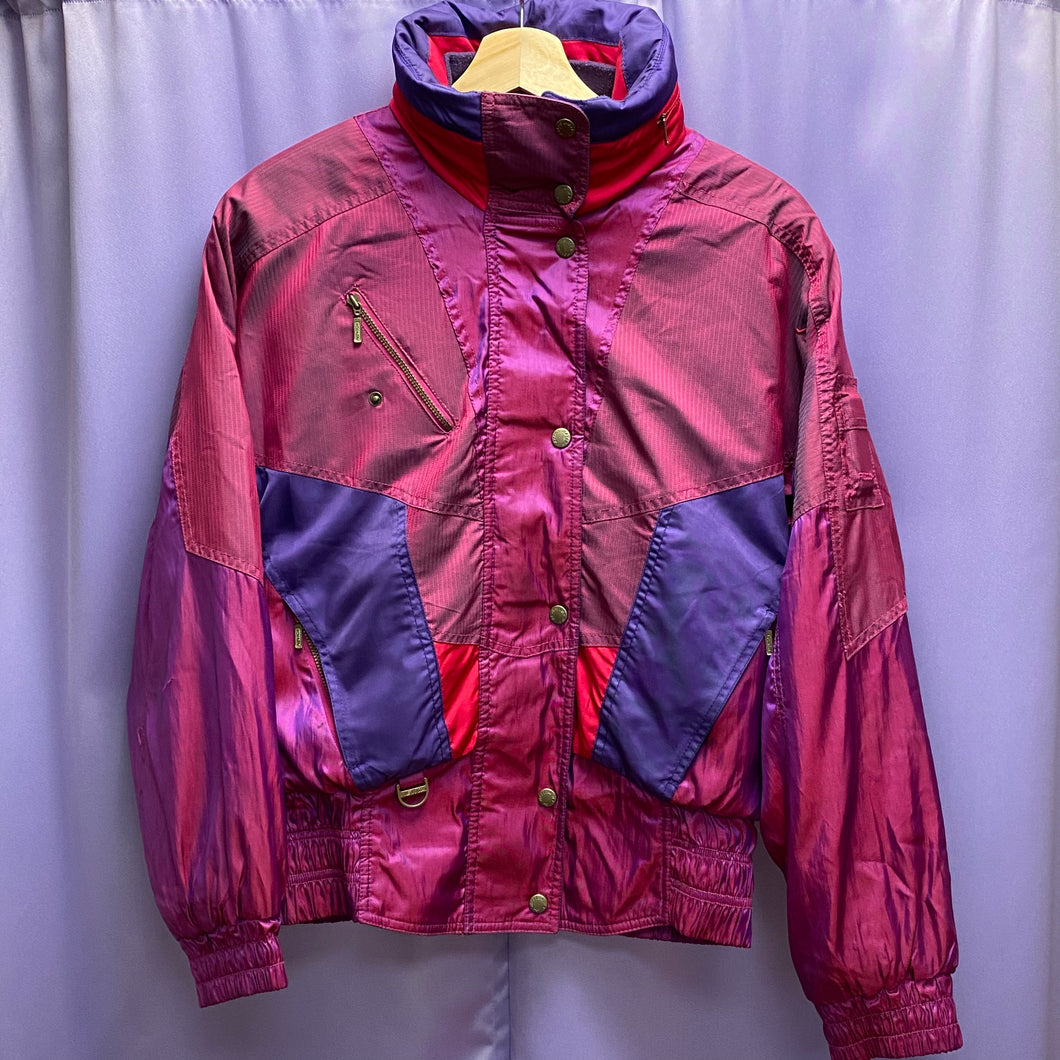 Vintage 90 s Nevica Frontline Iridescent Ski Winter Jacket Small