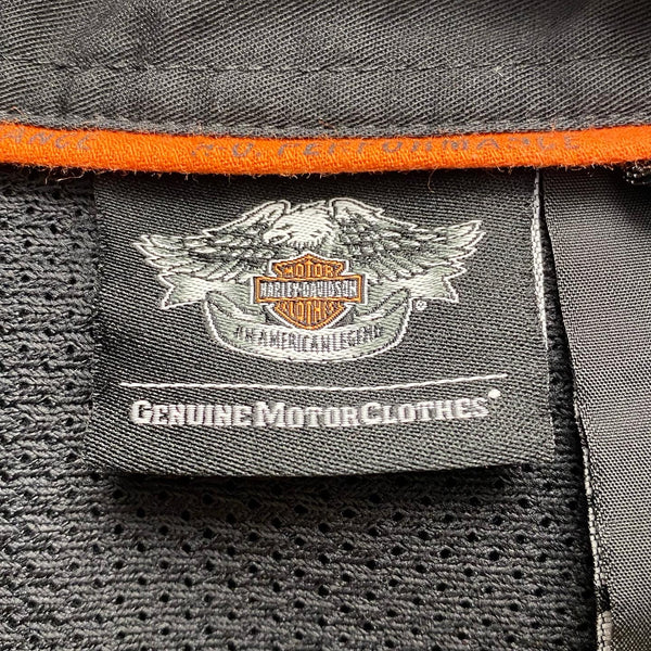 Harley Davidson 2011 Embroidered Button Up Shirt Medium