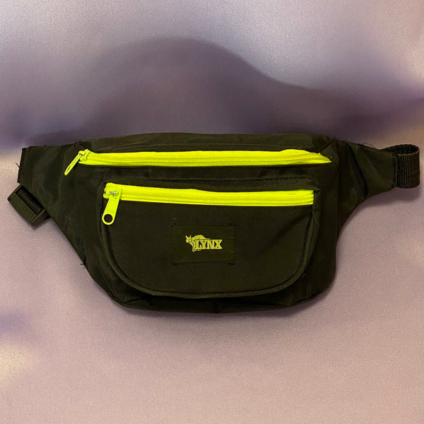 Vintage 90’s Lynx Neon Golf Fanny Pack / Waist Bag